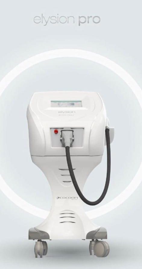 Equipo depilación láser Elysion Pro de Cocoon Medical