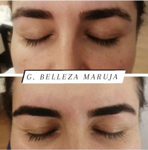 Henna_cejas_3 Diseño de cejas antes y después del tratamiento de henna