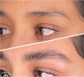laminado_cejas_2 Imagen con el antes y después del laminado de cejas